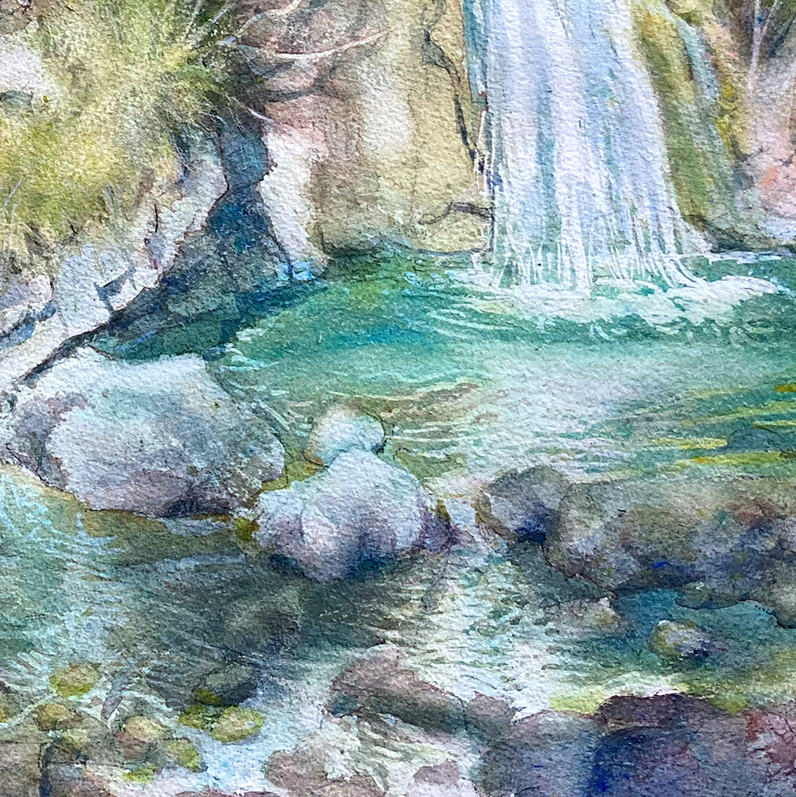 Wasserfall im Trentino